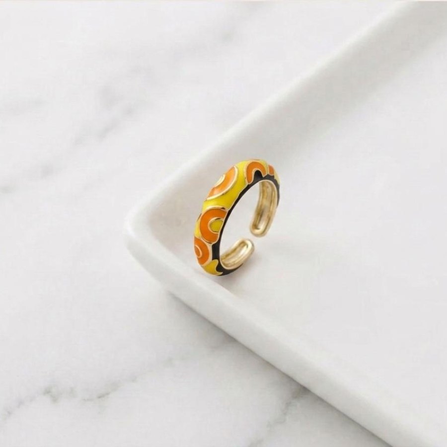 Golden Flicker ring